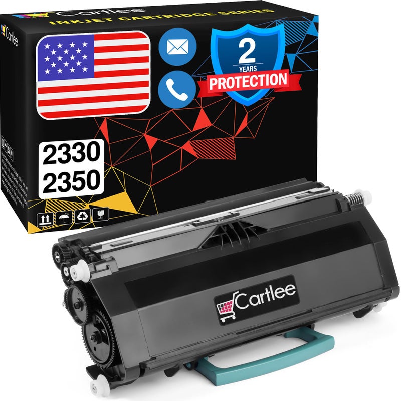 Cartlee Compatible Toner Cartridge Replacement for Dell 2330, 2330D, 2330DN, 2350, 2350D, 2350DN 330-2650 Laser Printers PK941 Ink Fits with PK496 PK937 DN High Yield (1 Black) - Image 1